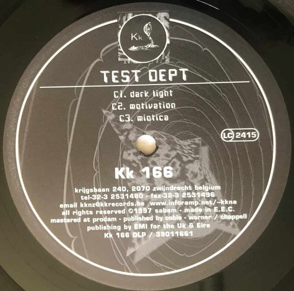 Test Dept. : Tactics For Evolution (2xLP, Album)