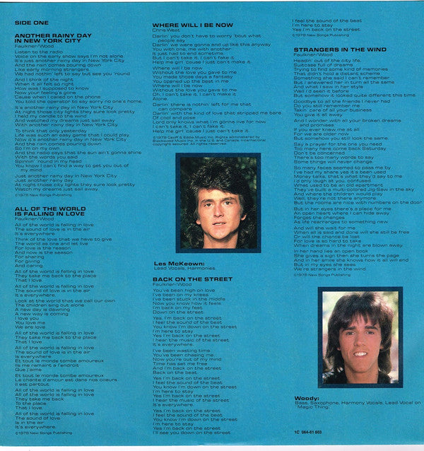 Bay City Rollers : Strangers In The Wind (LP, Album)