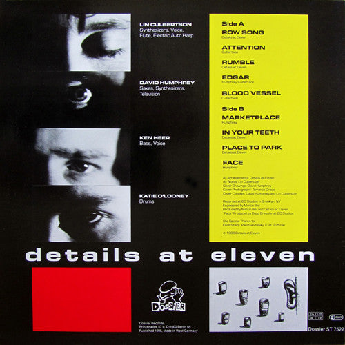 Details At Eleven : Details At Eleven (LP, Album)