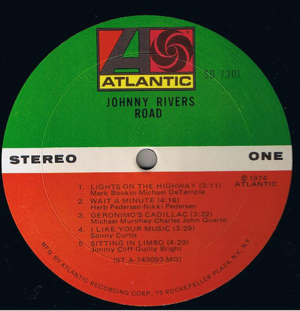 Johnny Rivers : Road (LP, Album, MO )