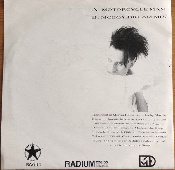 Stefan Falk : Motorcycle Man (7", Single)