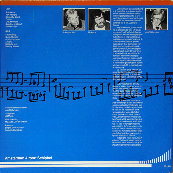 Joop Stokkermans : Schiphol In Music (LP, Album, Gat)