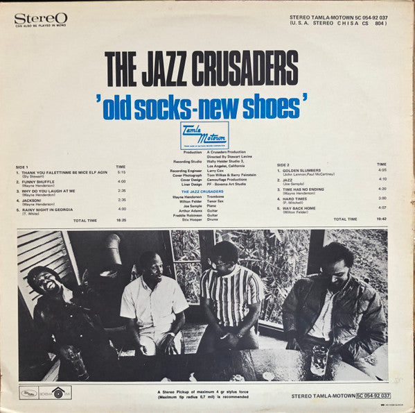The Jazz Crusaders* : Old Socks, New Shoes...New Socks, Old Shoes (LP, Album)