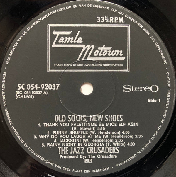 The Jazz Crusaders* : Old Socks, New Shoes...New Socks, Old Shoes (LP, Album)