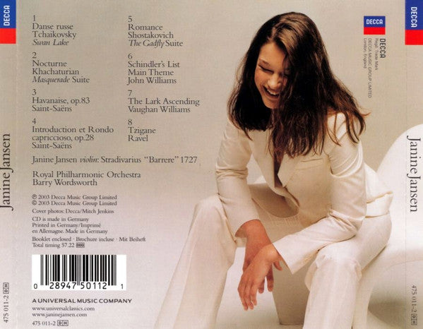 Janine Jansen : Janine Jansen (CD, Album)