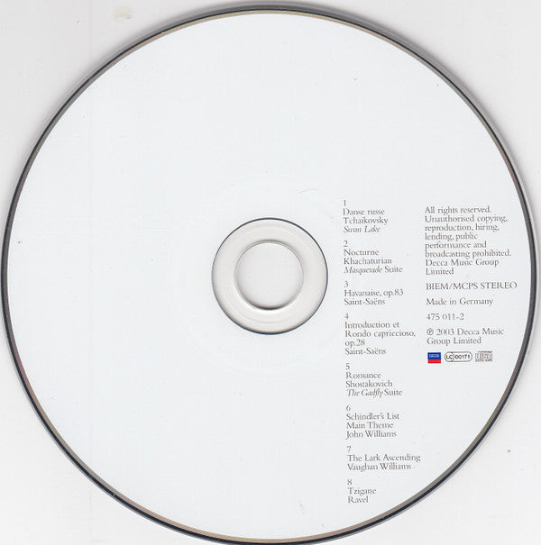 Janine Jansen : Janine Jansen (CD, Album)