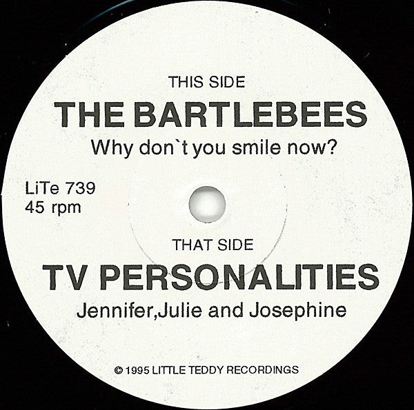 Television Personalities And The Bartlebees : The Happening (7", Single, RP)