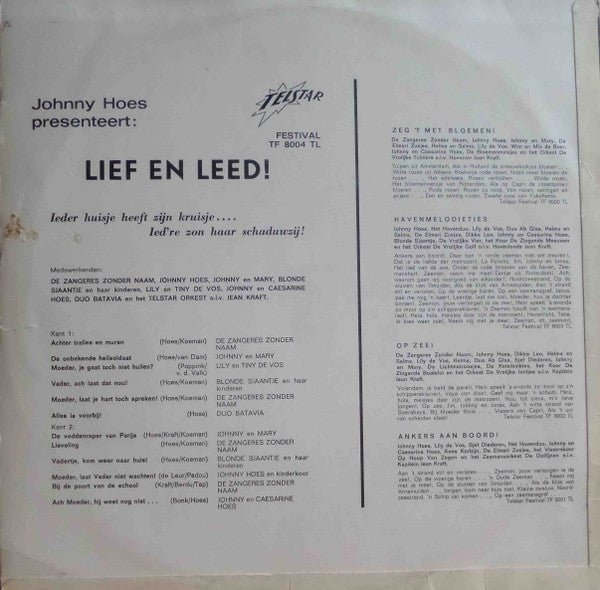 Various : Lief En Leed! (LP, Comp)