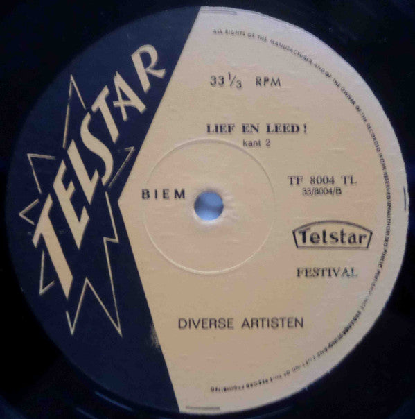 Various : Lief En Leed! (LP, Comp)