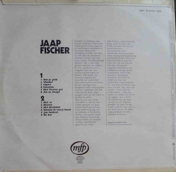 Jaap Fischer : Jaap Fischer (LP, Comp)