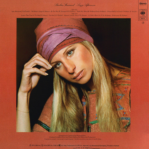 Barbra Streisand : Lazy Afternoon (LP, Album, Gat)