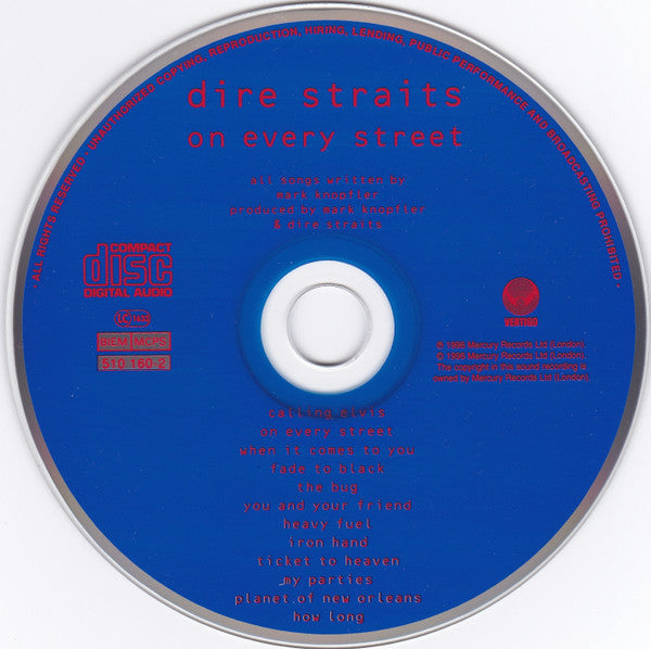 Dire Straits : On Every Street (CD, Album, RE, RM)