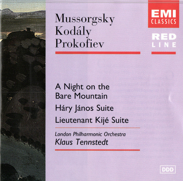 Modest Mussorgsky, Zoltán Kodály / Sergei Prokofiev : London Philharmonic Orchestra, Klaus Tennstedt : A Night On The Bare Mountain / Háry János-Suite / Lieutenant Kijé Suite (CD)
