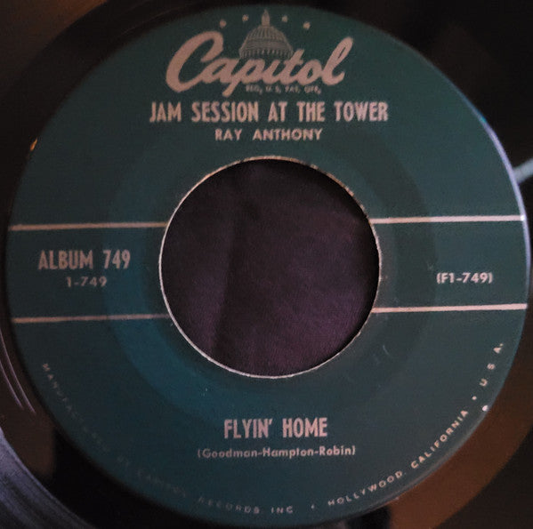 Ray Anthony : Jam Session At The Tower, Part 1 (7", EP, Scr)