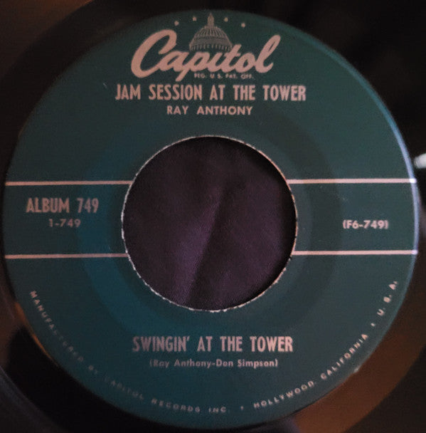 Ray Anthony : Jam Session At The Tower, Part 1 (7", EP, Scr)