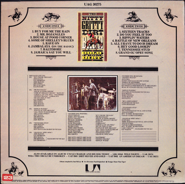 Nitty Gritty Dirt Band : Gold From Dirt (LP, Comp)