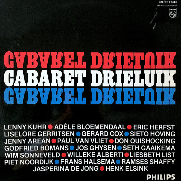 Various : Cabaret Drieluik (3xLP, Comp)