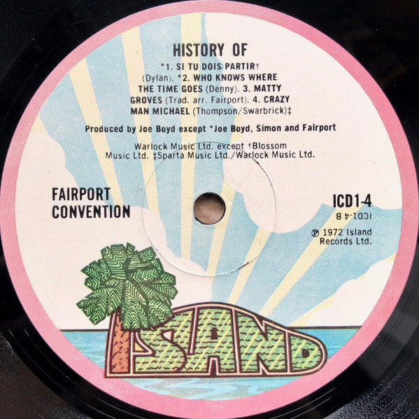 Fairport Convention : The History Of Fairport Convention (2xLP, Comp, Dar)