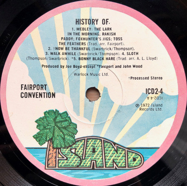 Fairport Convention : The History Of Fairport Convention (2xLP, Comp, Dar)