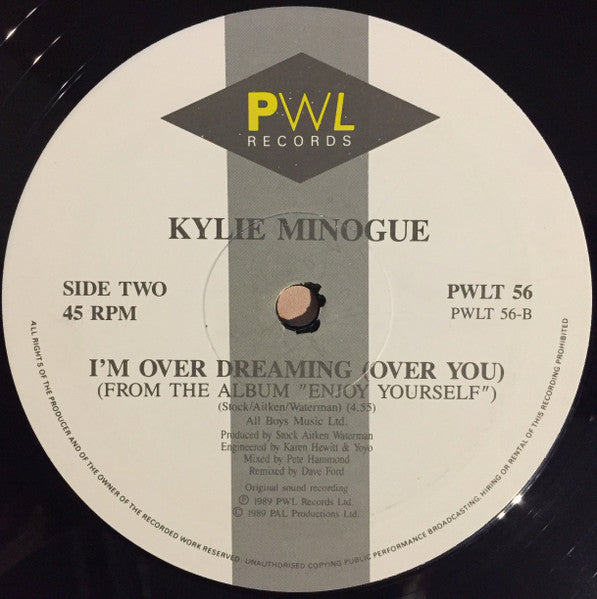 Kylie Minogue : Better The Devil You Know (12", Single)