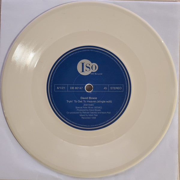 David Bowie : Mother / Tryin' To Get To Heaven (7", Single, Ltd, Num, Cre)