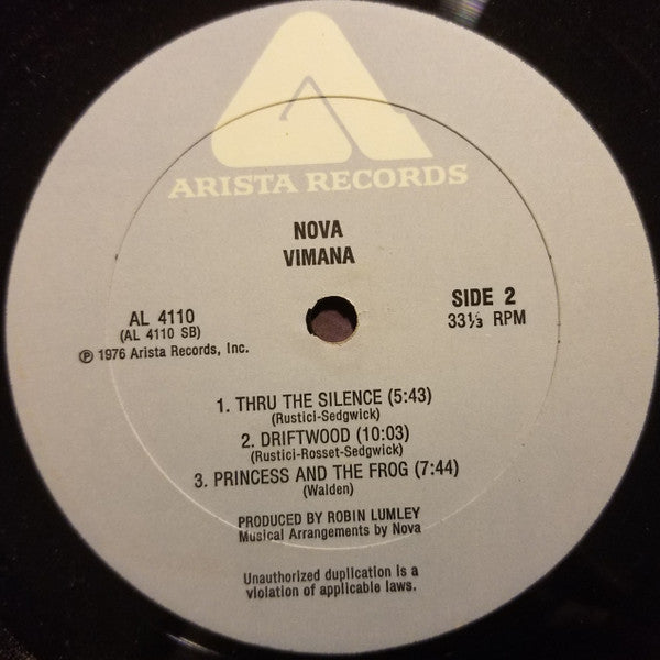 Nova (38) : Vimana (LP, Album)