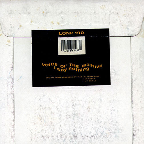 Voice Of The Beehive : I Say Nothing (7", Ltd, RE)