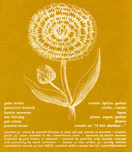 Sackville : The Principles Of Science (10", EP)