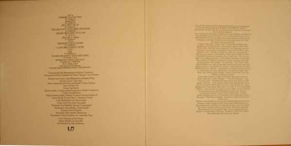 Bobby Goldsboro : Summer (The First Time) (LP, Album, Gat)
