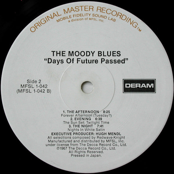 The Moody Blues With The London Festival Orchestra Conducted By Peter Knight (5) : Days Of Future Passed (LP, Album, Ltd, RE, RM)
