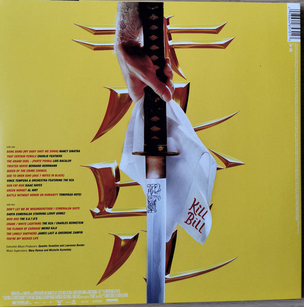 Various : Kill Bill Vol. 1 - Original Soundtrack (LP, Comp, RE, RP)