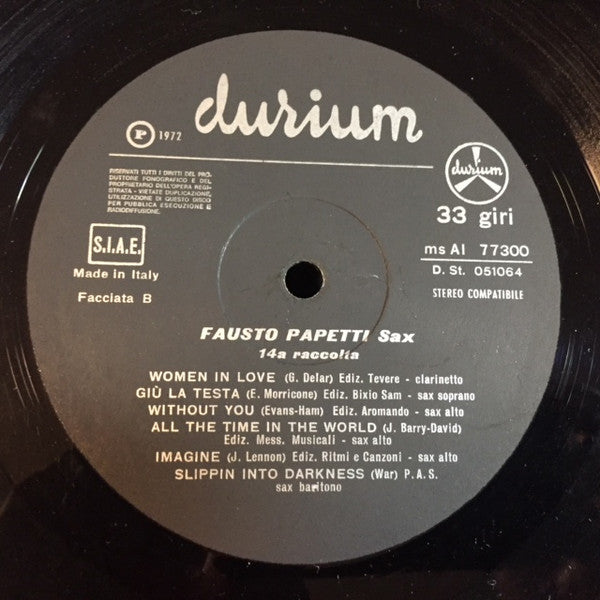 Fausto Papetti : 14a Raccolta (LP, Album)