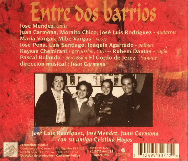 José Méndez (2) : Entre Dos Barrios (CD, Album)
