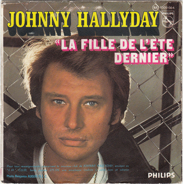 Johnny Hallyday : Hey, Lovely Lady (7", Single)