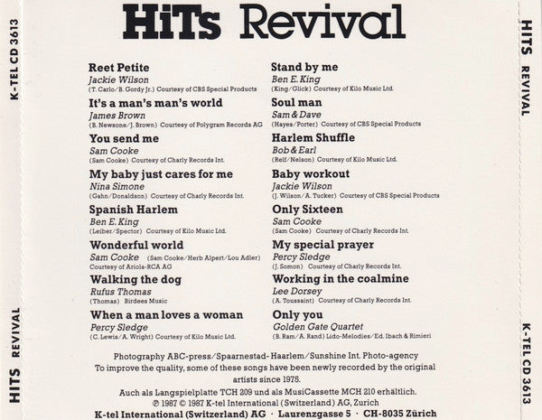 Various : Hits Revival (CD, Comp)