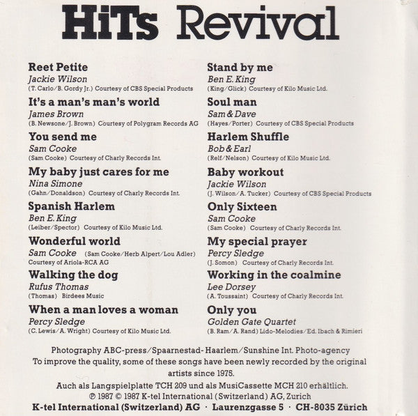 Various : Hits Revival (CD, Comp)