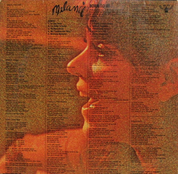 Melanie (2) : Born To Be (LP, Album)