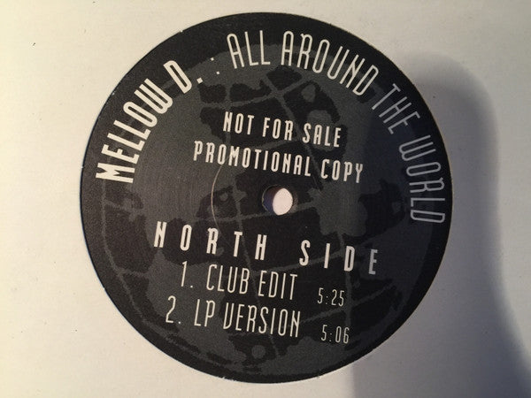 Mellow D' : All Around The World (12", Promo)