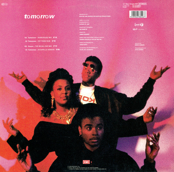 Tongue N Cheek : Tomorrow (12", Maxi)