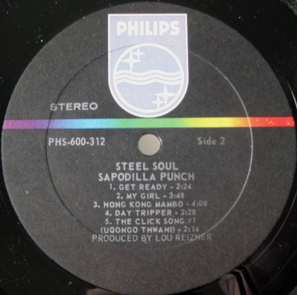 Sapodilla Punch : Steel Soul (LP)