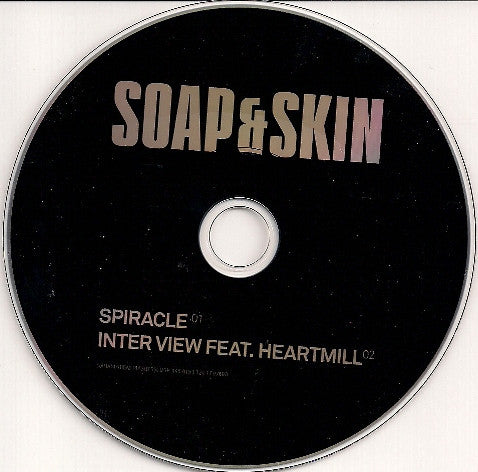 Soap&Skin : Spiracle (CD, Single, Promo)