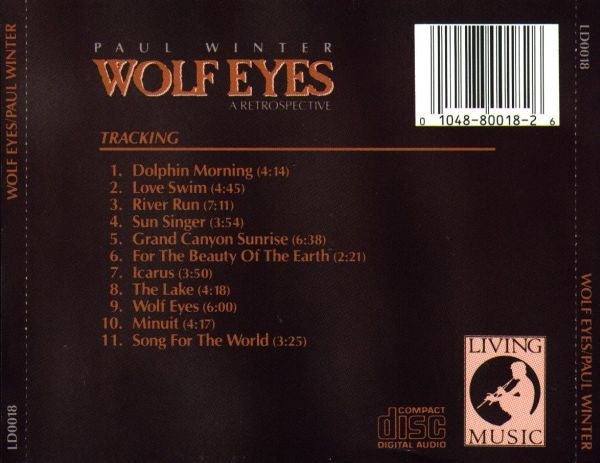 Paul Winter (2) : Wolf Eyes (CD, Comp)