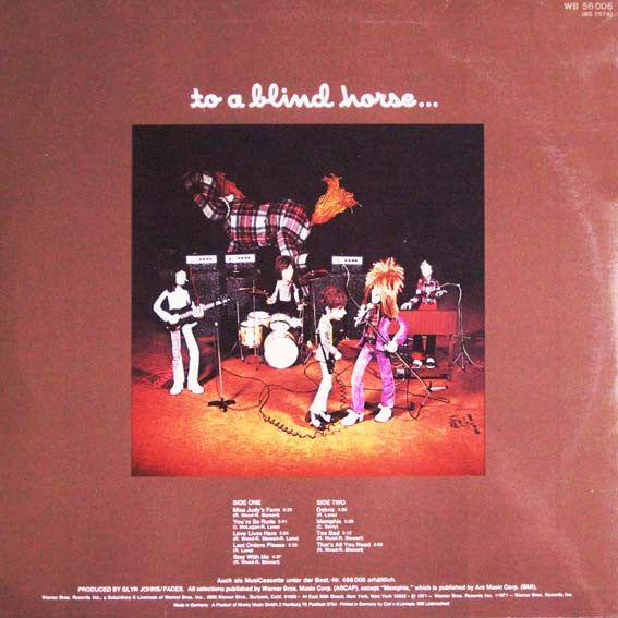 Faces (3) : A Nod Is As Good As A Wink...To A Blind Horse (LP, Album)