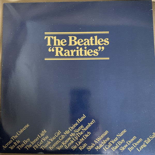 The Beatles : Rarities (LP, Comp, Mono)