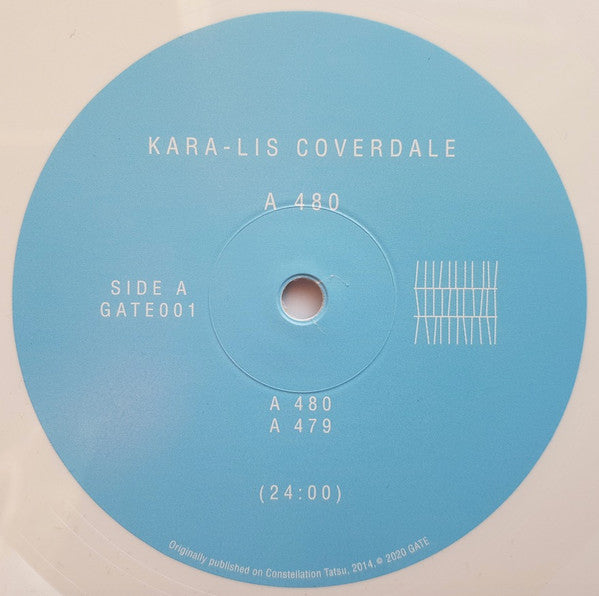 Kara-Lis Coverdale : A 480 (LP, Album, Ltd, RE, Whi)