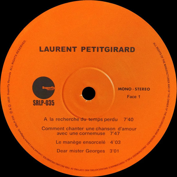 Laurent Petitgirard : Suite Epique (LP, Album, Ltd, RE, RM)