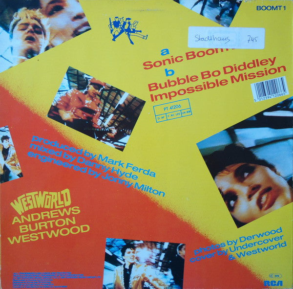 Westworld (2) : Sonic Boom Boy (12", Maxi)