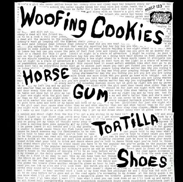 Woofing Cookies : Horse Gum Tortilla Shoes (LP, Album)
