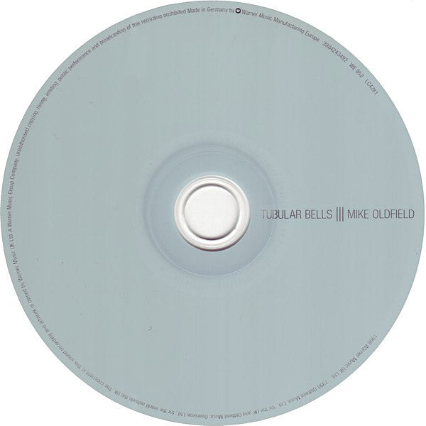 Mike Oldfield : Tubular Bells III (CD, Album)