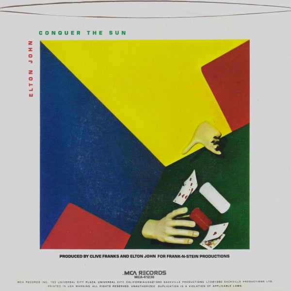 Elton John : Little Jeannie (7", Single, Glo)